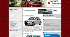 Desktop Screenshot of coches-japoneses.com