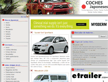 Tablet Screenshot of coches-japoneses.com